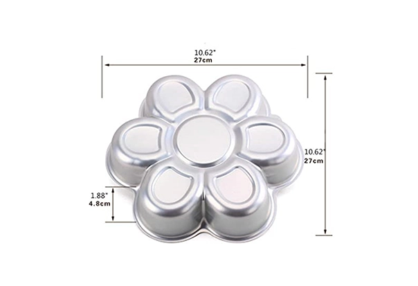 flower shape cake mould