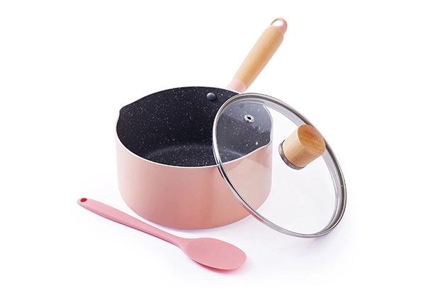  pink saucepan